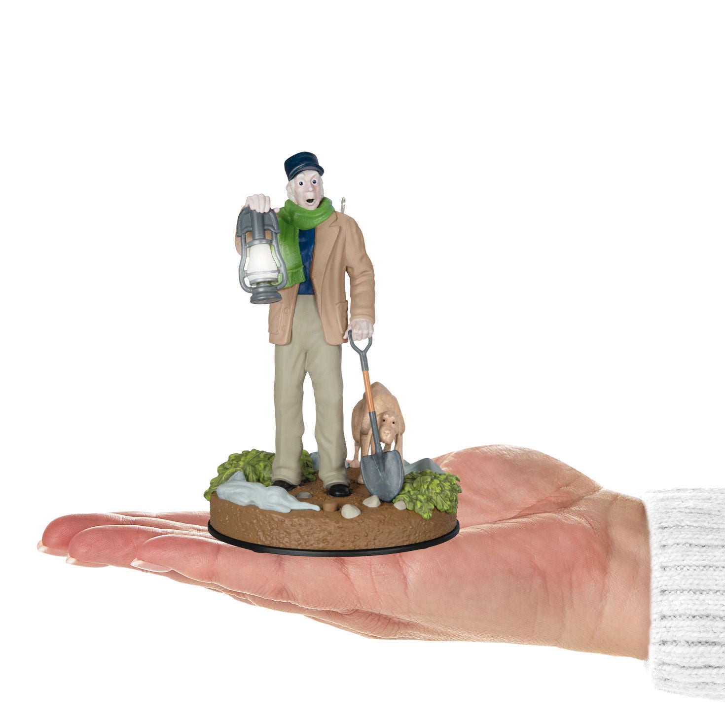 The Caretaker And His Dog Ornament - Raymond's Hallmark