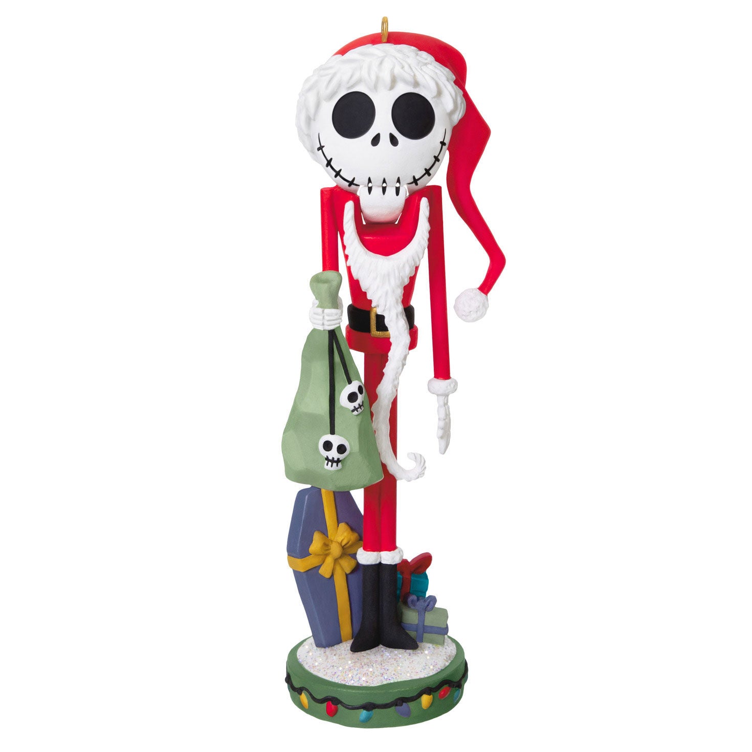 Santa Jack Skellington Nutcracker Ornament - Raymond's Hallmark