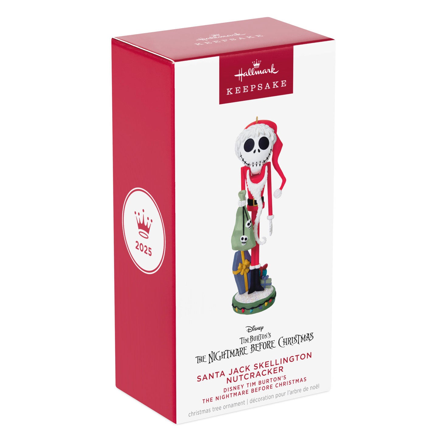 Santa Jack Skellington Nutcracker Ornament - Raymond's Hallmark