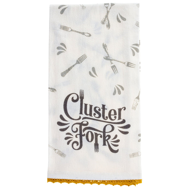 Karma Tea Towel Cluster Fork - Raymond's Hallmark