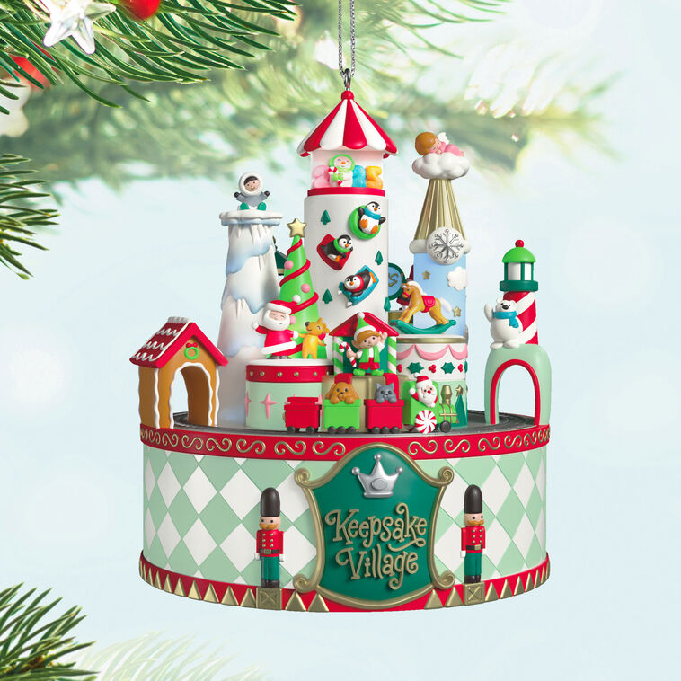 Keepsake Village Musical Ornament With Light and Motion - Raymond's Hallmark