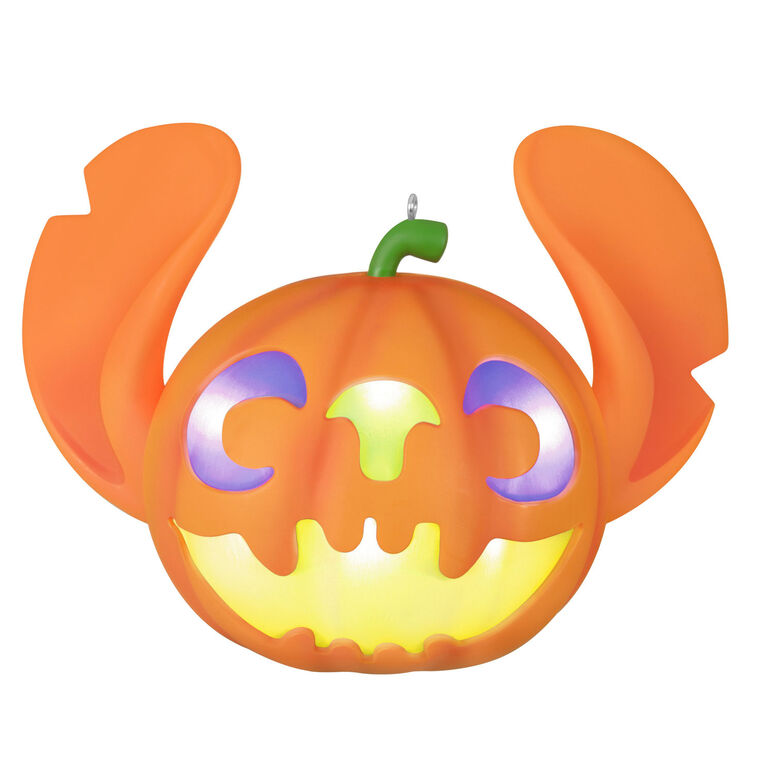 Spooky Stitch Jack-O’-Lantern Ornament