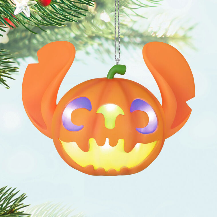 Spooky Stitch Jack-O’-Lantern Ornament