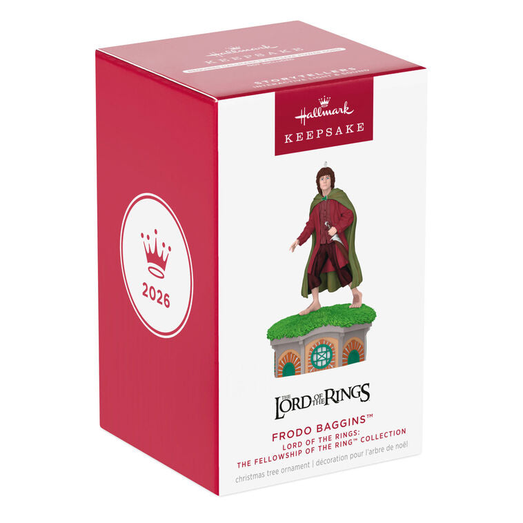 Lord of the Rings: The Fellowship of the Ring™ Collection Frodo Baggins™ Ornament With Light and Sound