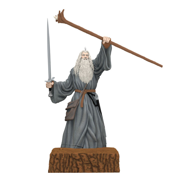 The Lord of the Rings Gandalf the Grey Ornament With Sound