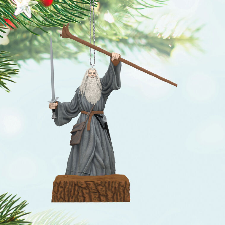 The Lord of the Rings Gandalf the Grey Ornament With Sound