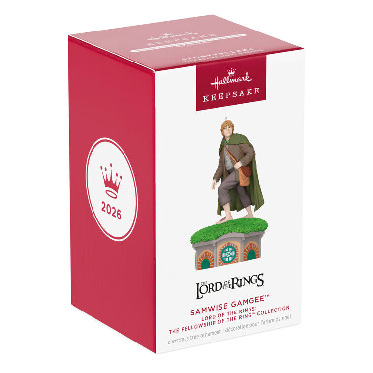 Lord of the Rings: The Fellowship of the Ring™ Collection Samwise Gamgee™ Ornament With Light and Sound