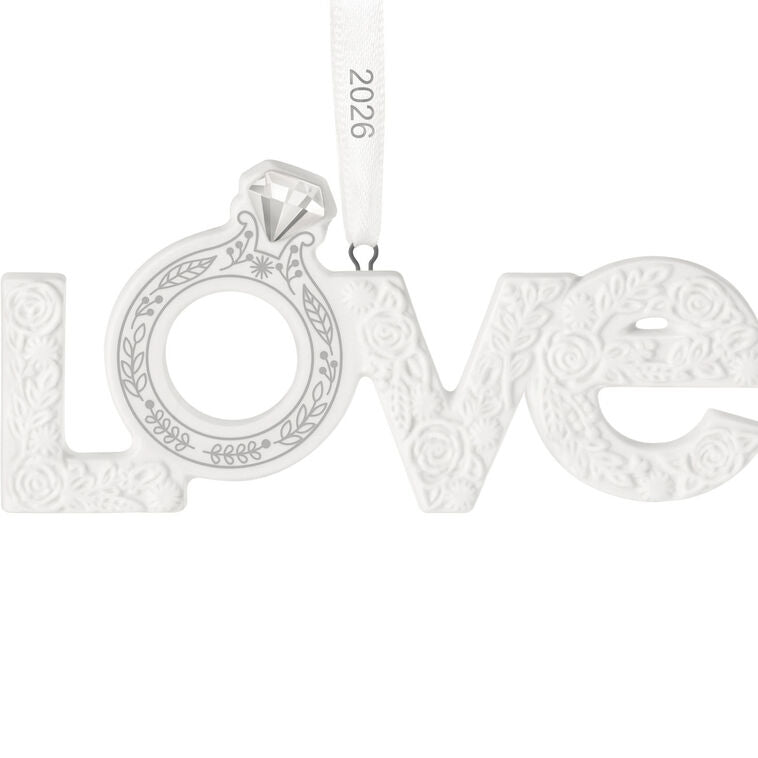 Our Engagement 2026 Porcelain Ornament