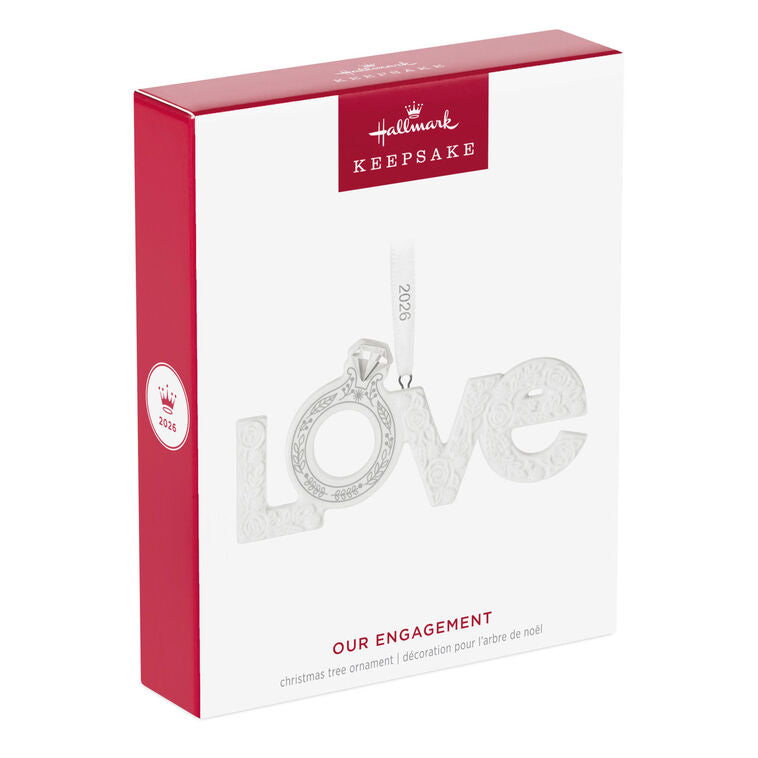 Our Engagement 2026 Porcelain Ornament