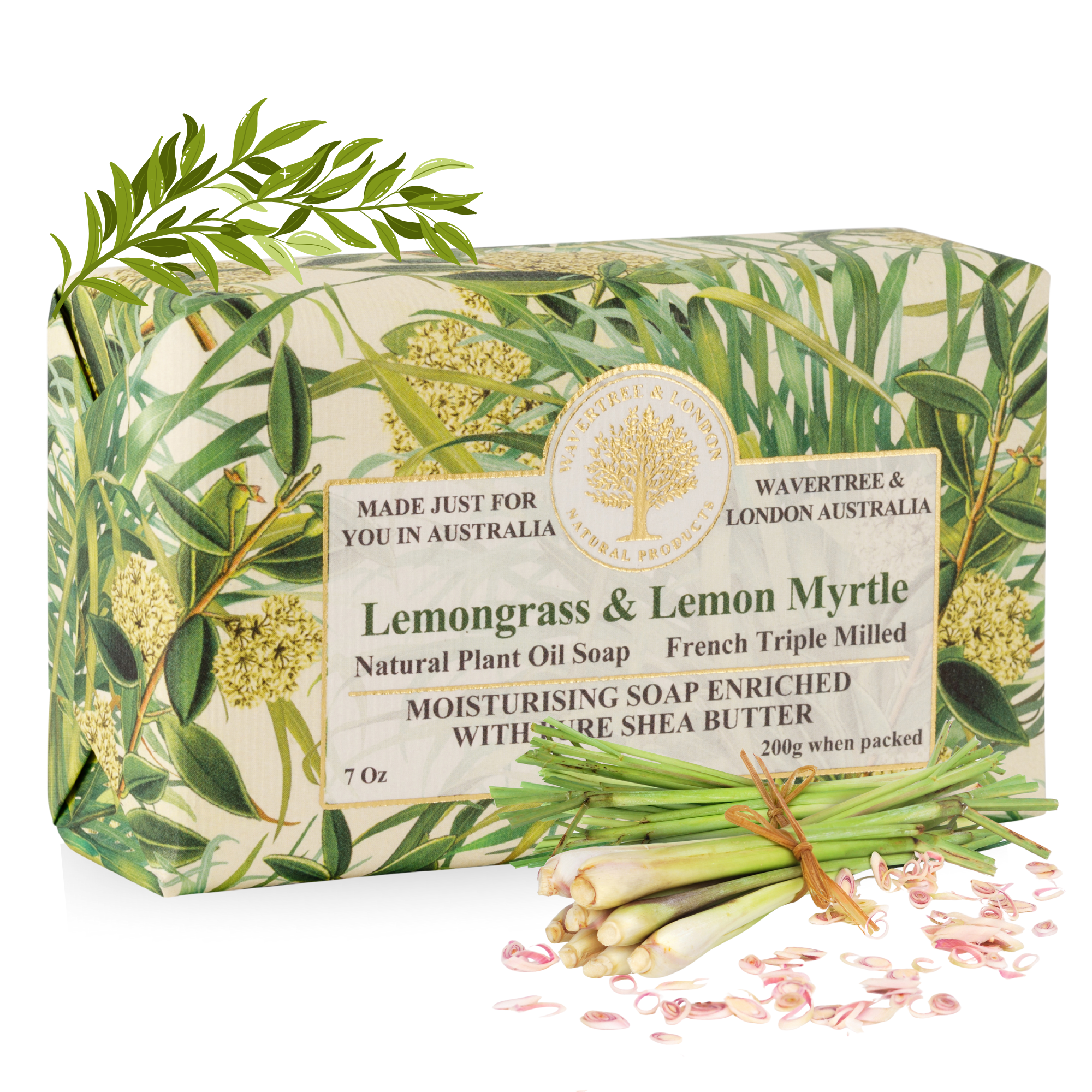 Lemongrass & Lemon Myrtle Soap