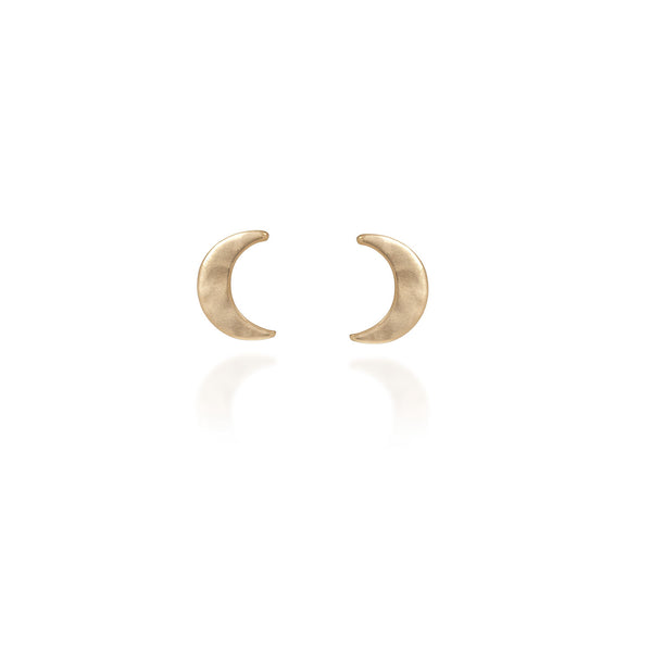 Moon Earring Gold - Raymond's Hallmark