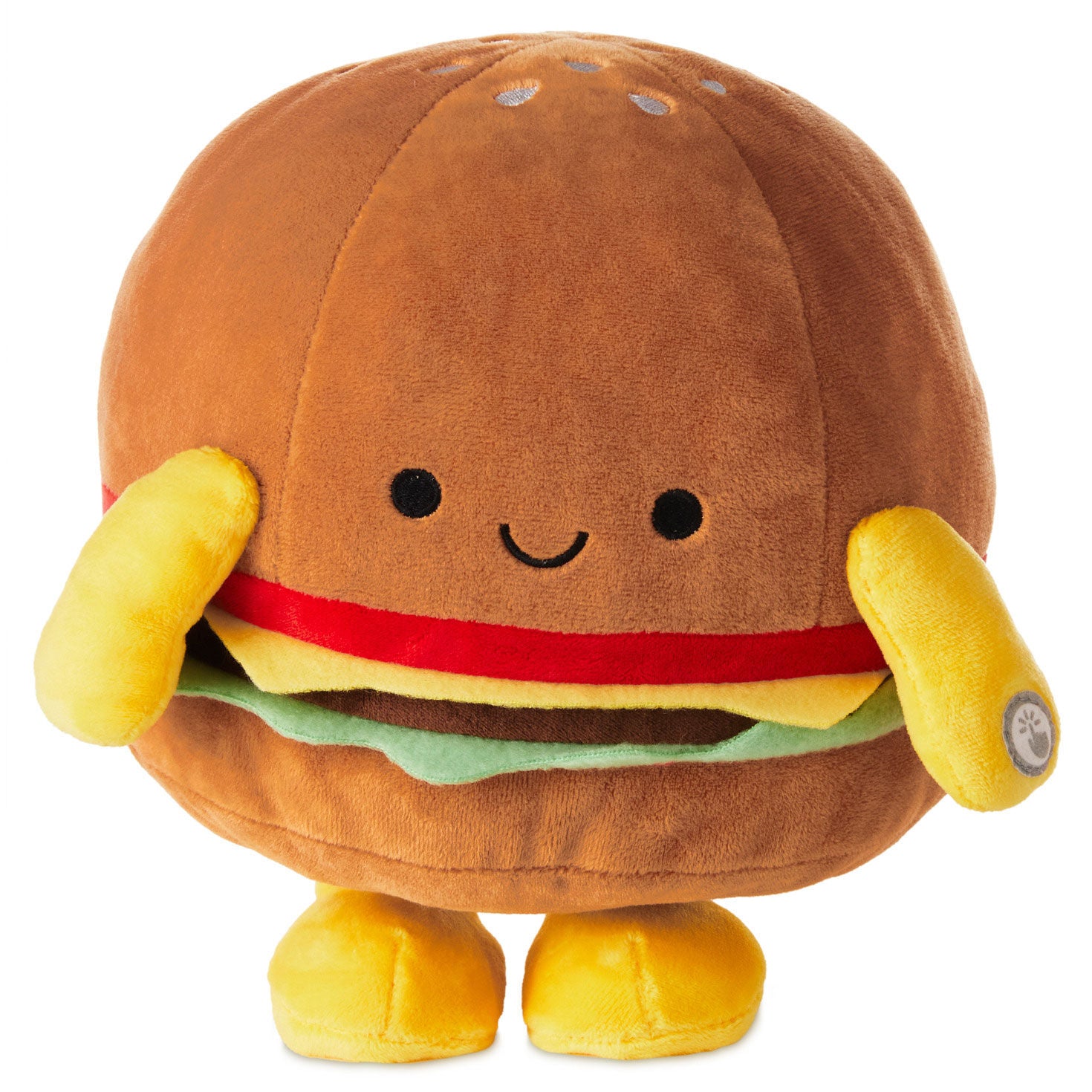 Cheeseburger Plush With Sound & Motion