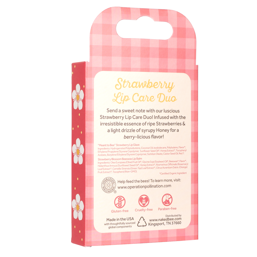 Strawberry Lip Care Duo Gift Set