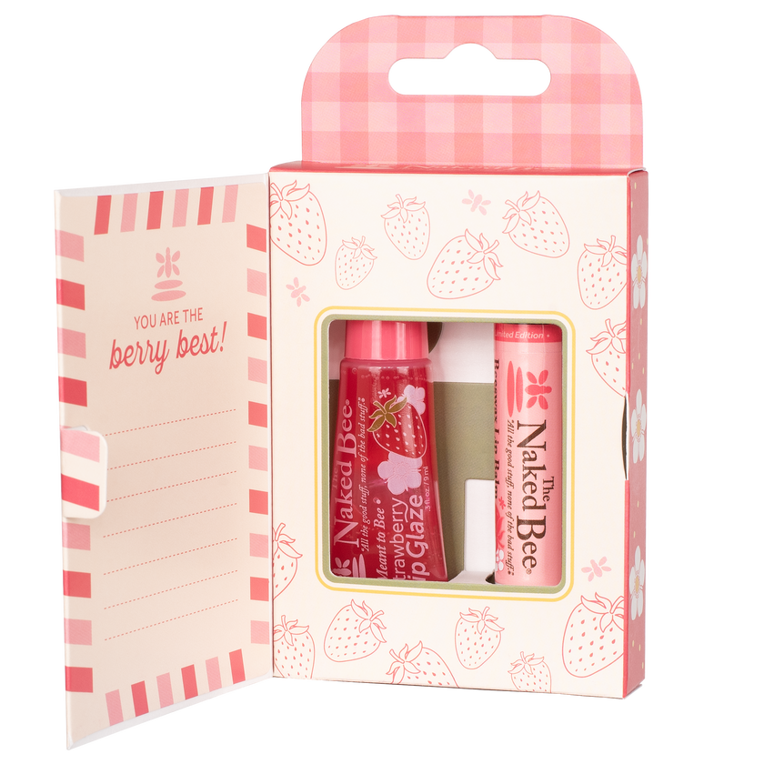 Strawberry Lip Care Duo Gift Set