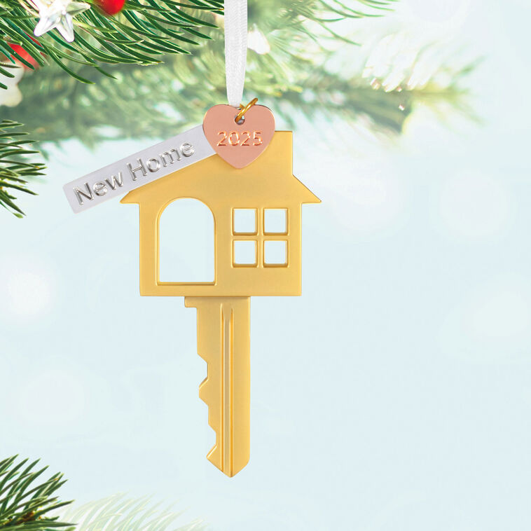 New Home 2025 Metal Ornament - Raymond's Hallmark