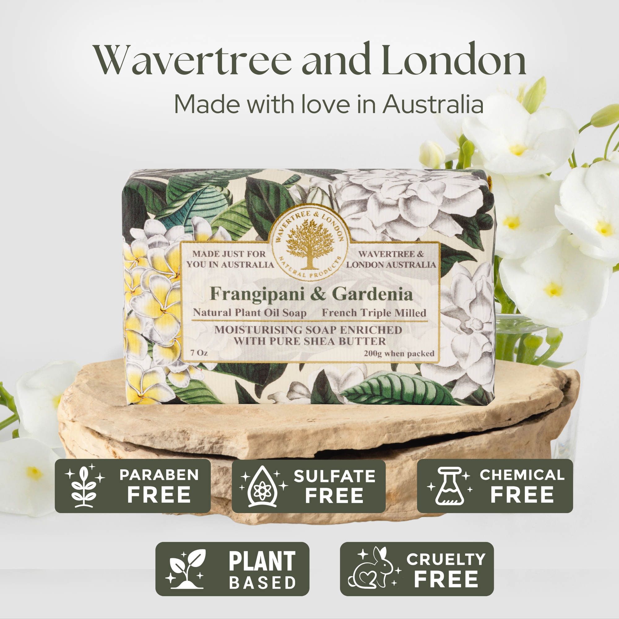 Frangipani & Gardenia Soap
