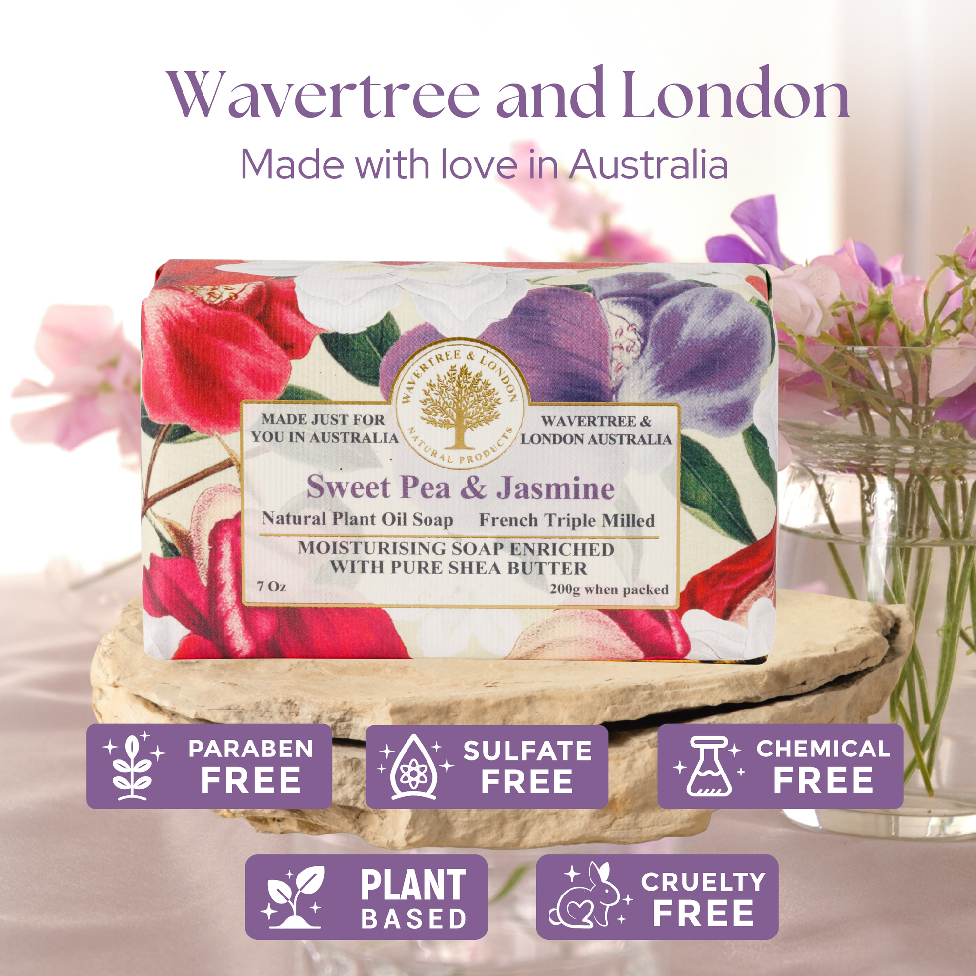 Sweet Pea & Jasmine Soap