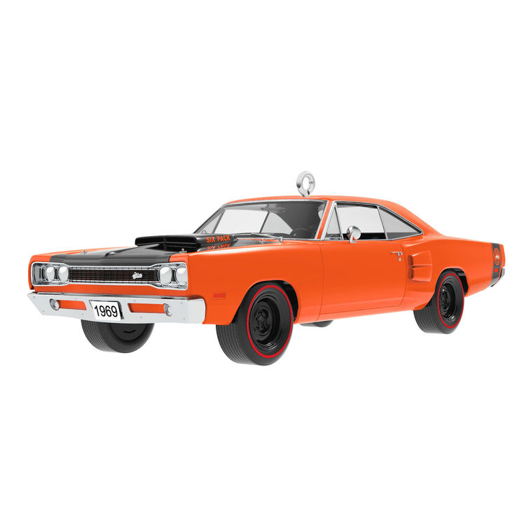 Classic American Cars 1969 Dodge Super Bee Six Pack 2025 Metal Ornament - Raymond's Hallmark
