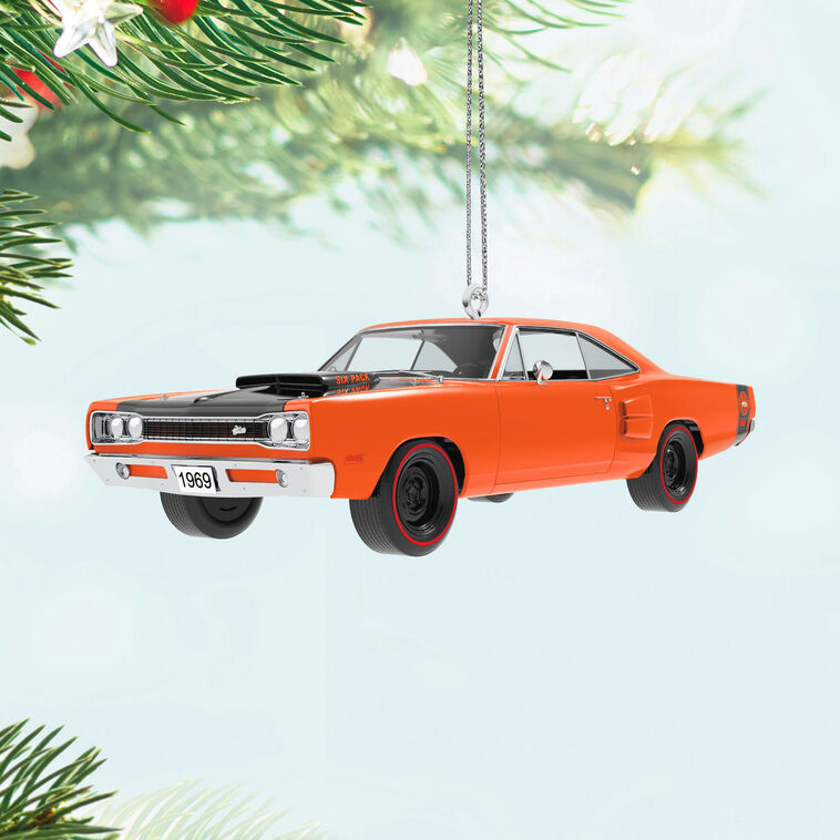 Classic American Cars 1969 Dodge Super Bee Six Pack 2025 Metal Ornament - Raymond's Hallmark