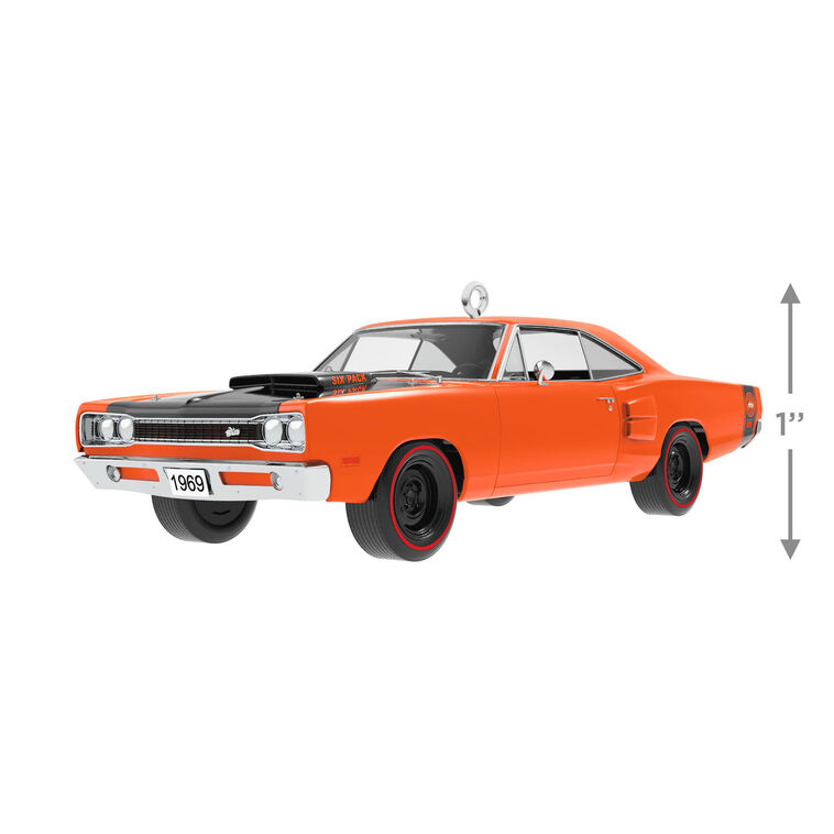 Classic American Cars 1969 Dodge Super Bee Six Pack 2025 Metal Ornament - Raymond's Hallmark