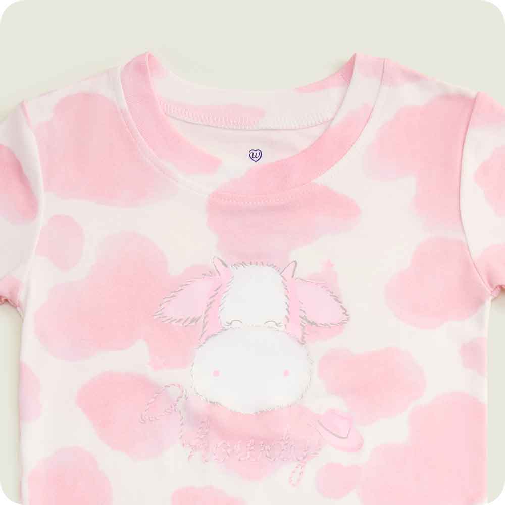 Strawberry Cow Pajamas 2PC