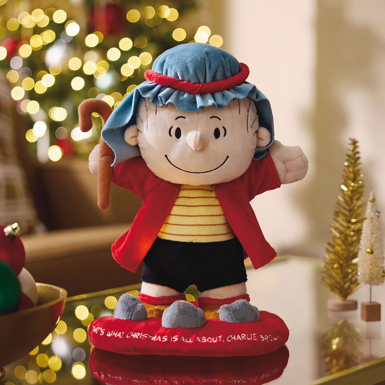Peanuts What Christmas Is All About Plush - Raymond's Hallmark