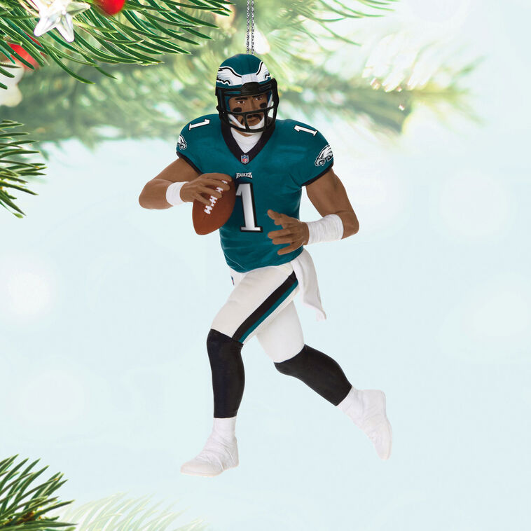 NFL Philadelphia Eagles Jalen Hurts Football Legends Ornament - Raymond's Hallmark
