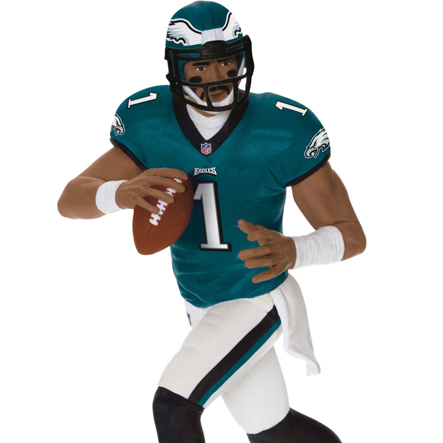 NFL Philadelphia Eagles Jalen Hurts Football Legends Ornament - Raymond's Hallmark