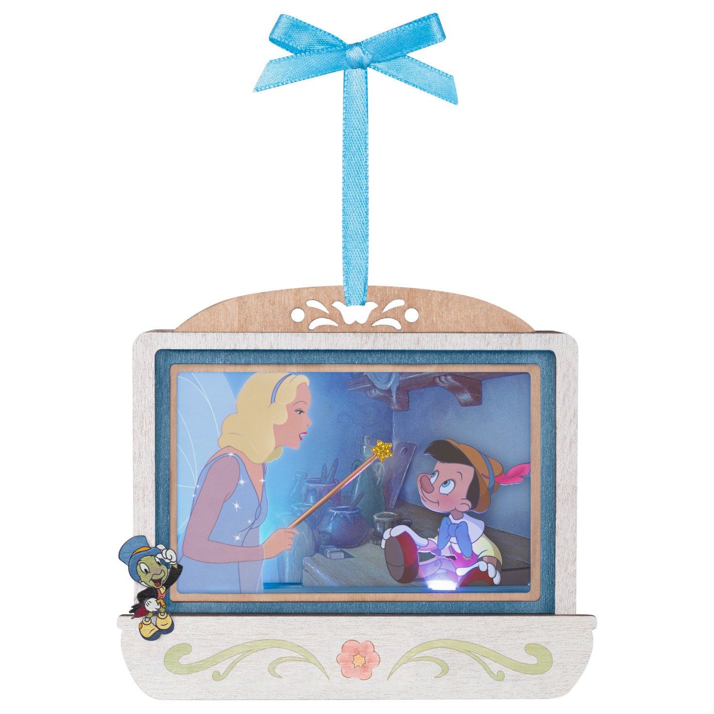 Geppetto’s Wish Come True Papercraft Ornament With Light - Raymond's Hallmark