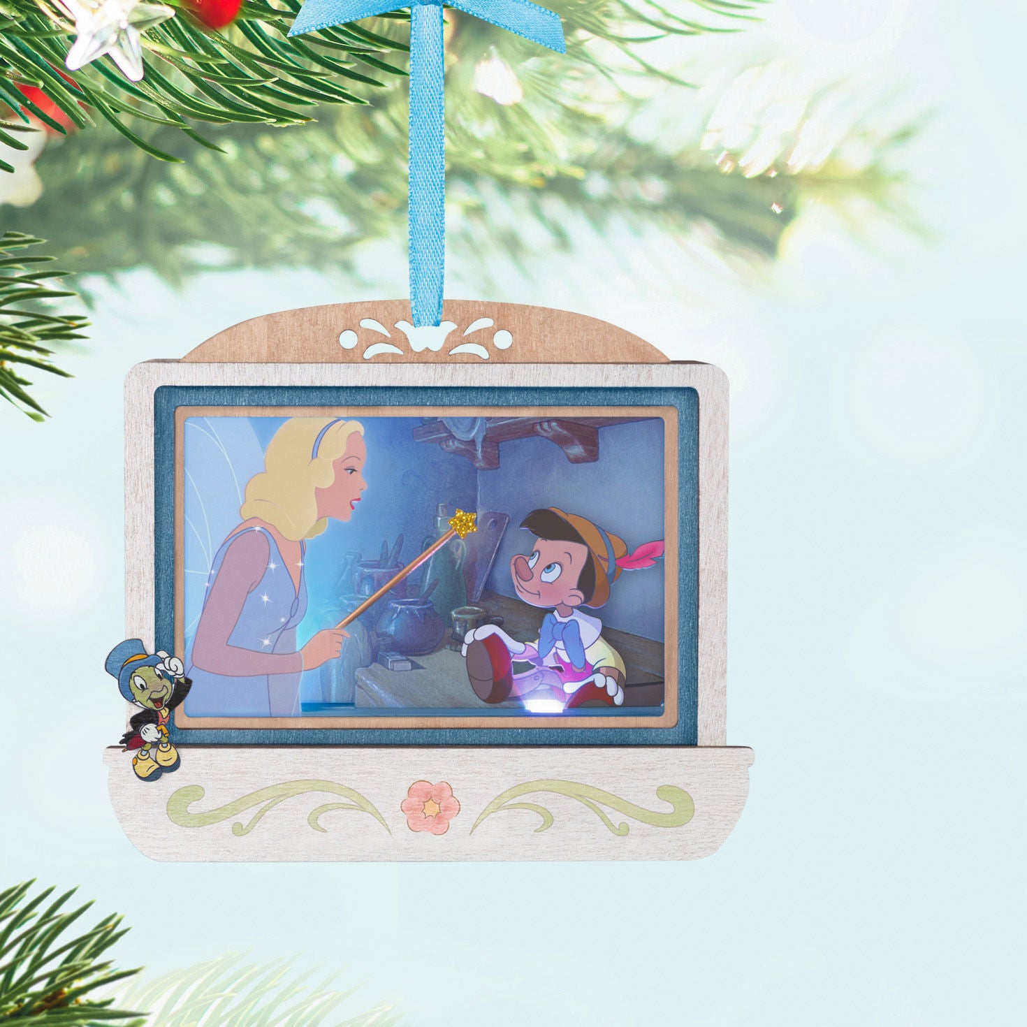Geppetto’s Wish Come True Papercraft Ornament With Light - Raymond's Hallmark