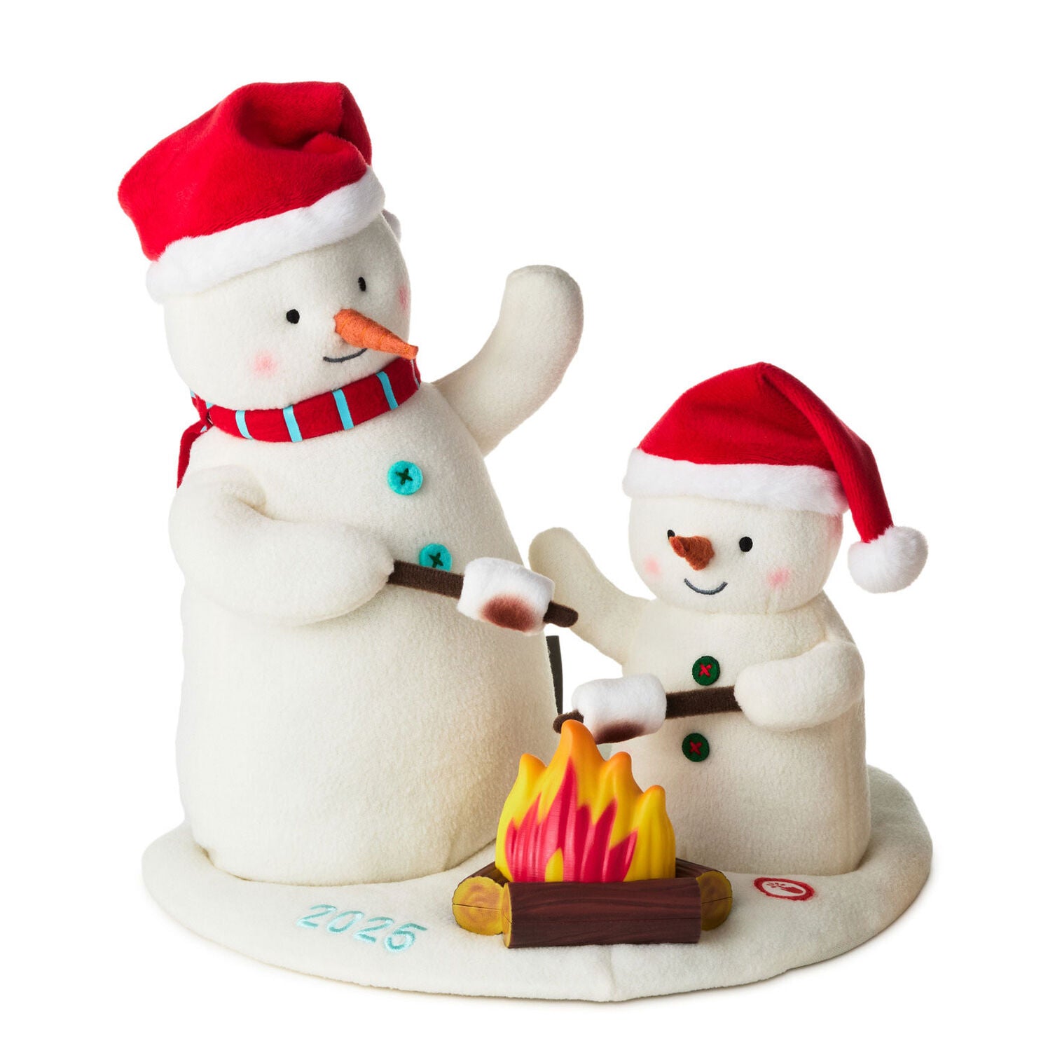 Roasting Marshmallows Snowman