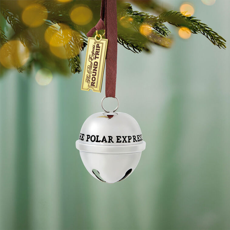 The Polar Express™ Santa's Sleigh Bell 2026 Metal Ornament