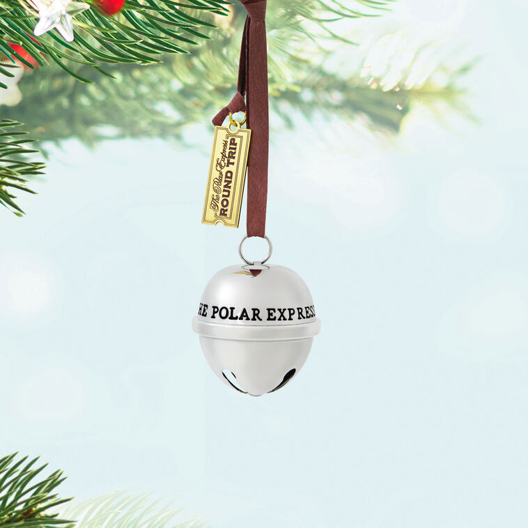 Santa's Sleigh Bell 2025 Metal Ornament - Raymond's Hallmark