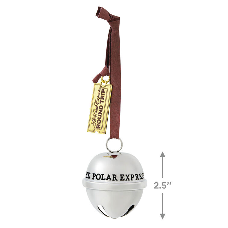 Santa's Sleigh Bell 2025 Metal Ornament - Raymond's Hallmark