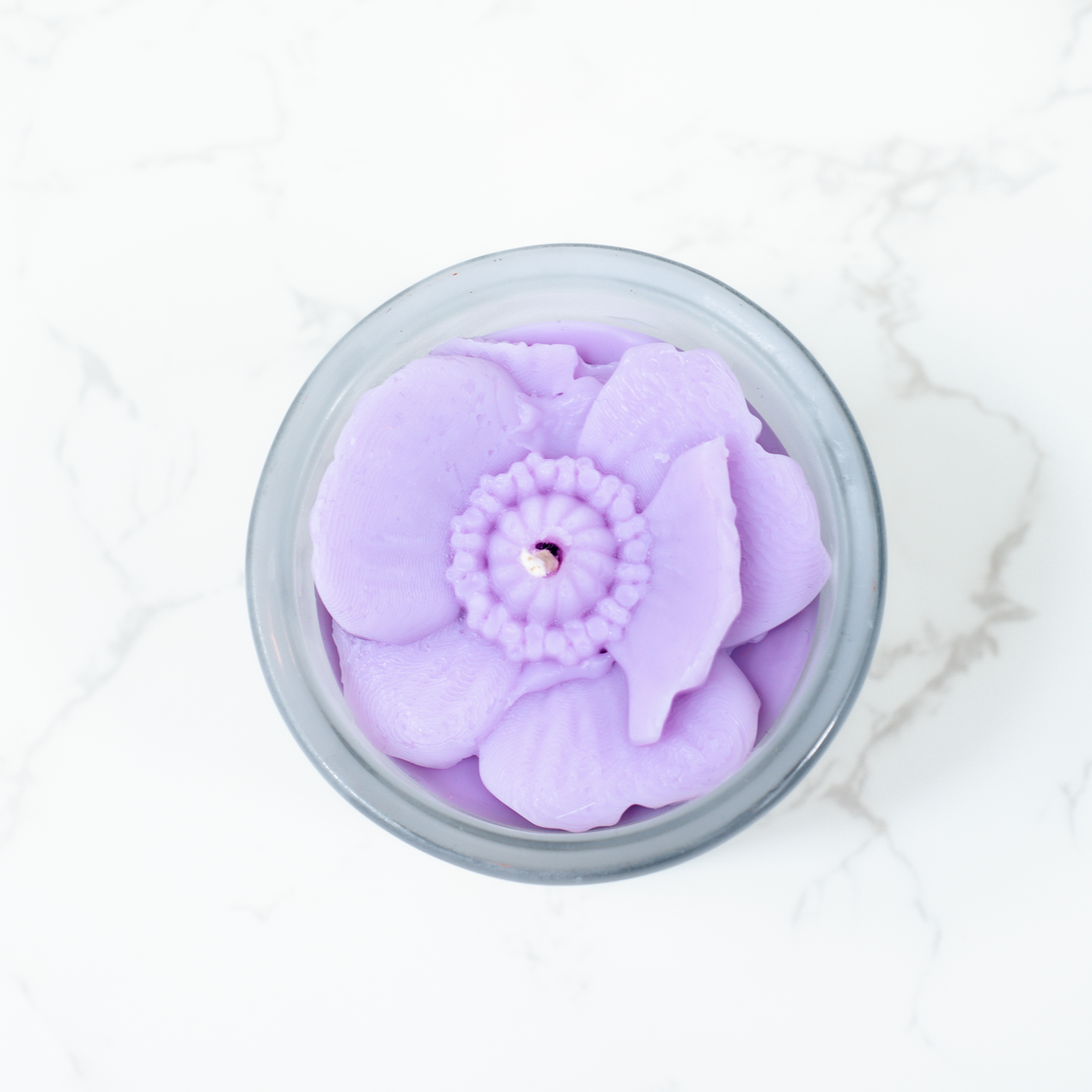 Poppy Flower Top Candle 2.5 oz