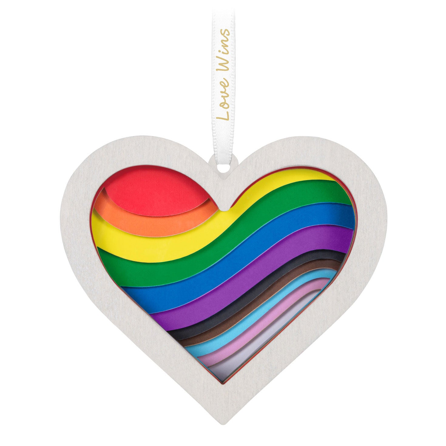 Love Wins Papercraft Ornament - Raymond's Hallmark