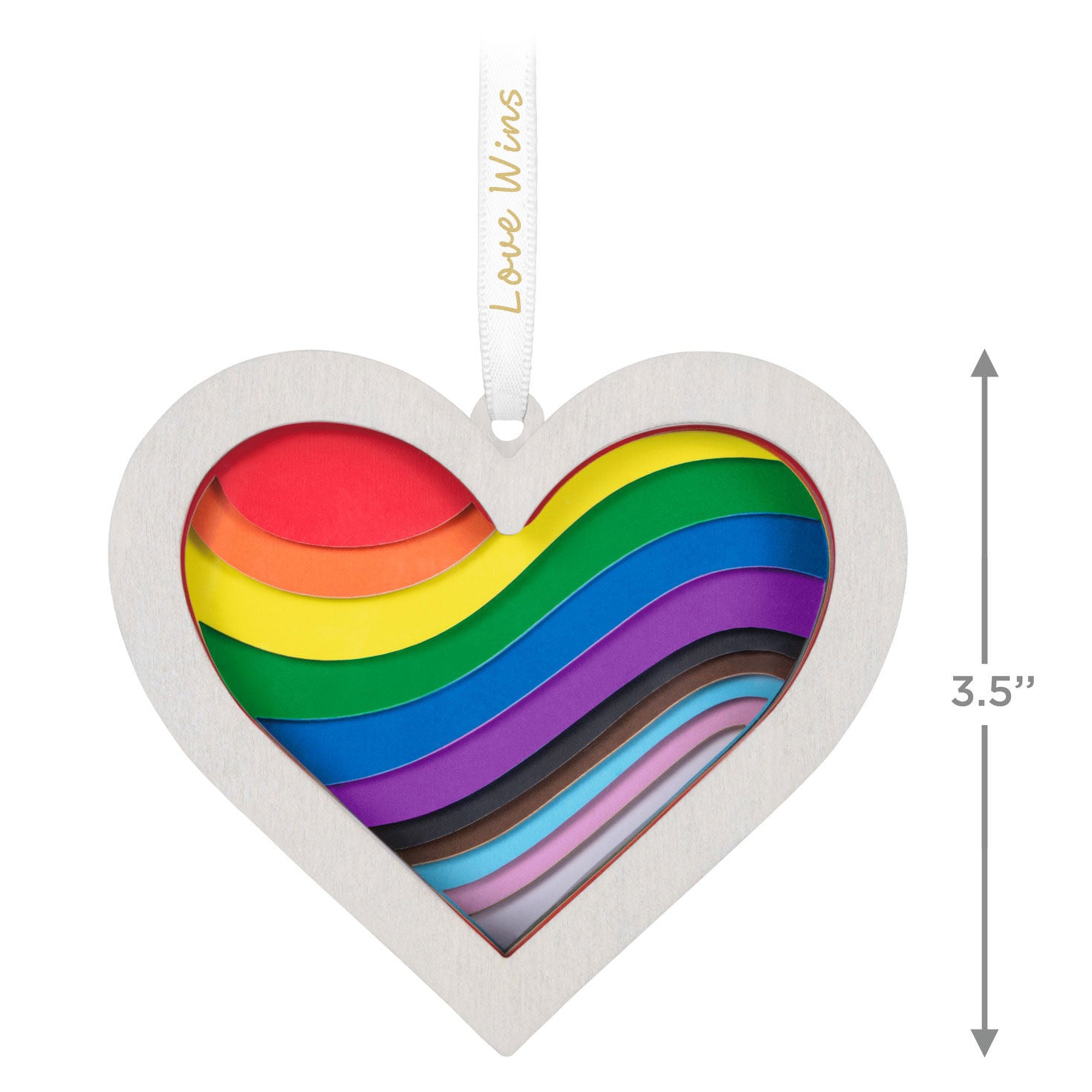 Love Wins Papercraft Ornament - Raymond's Hallmark