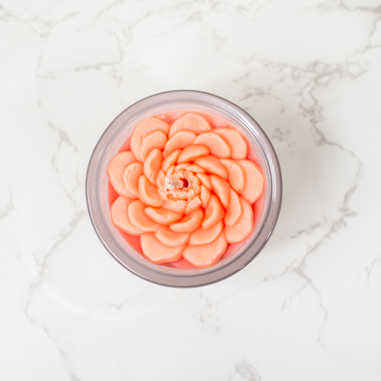 Ranunculus  Flower Top Candle 2.5 oz