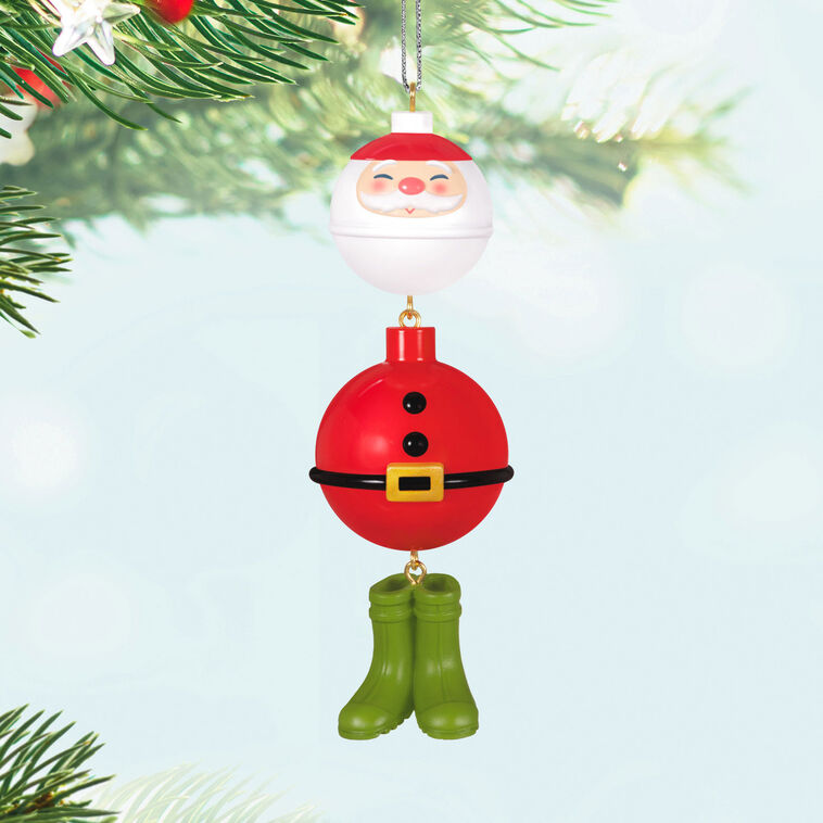 HOOKED ON SANTA ORNAMENT - Raymond's Hallmark