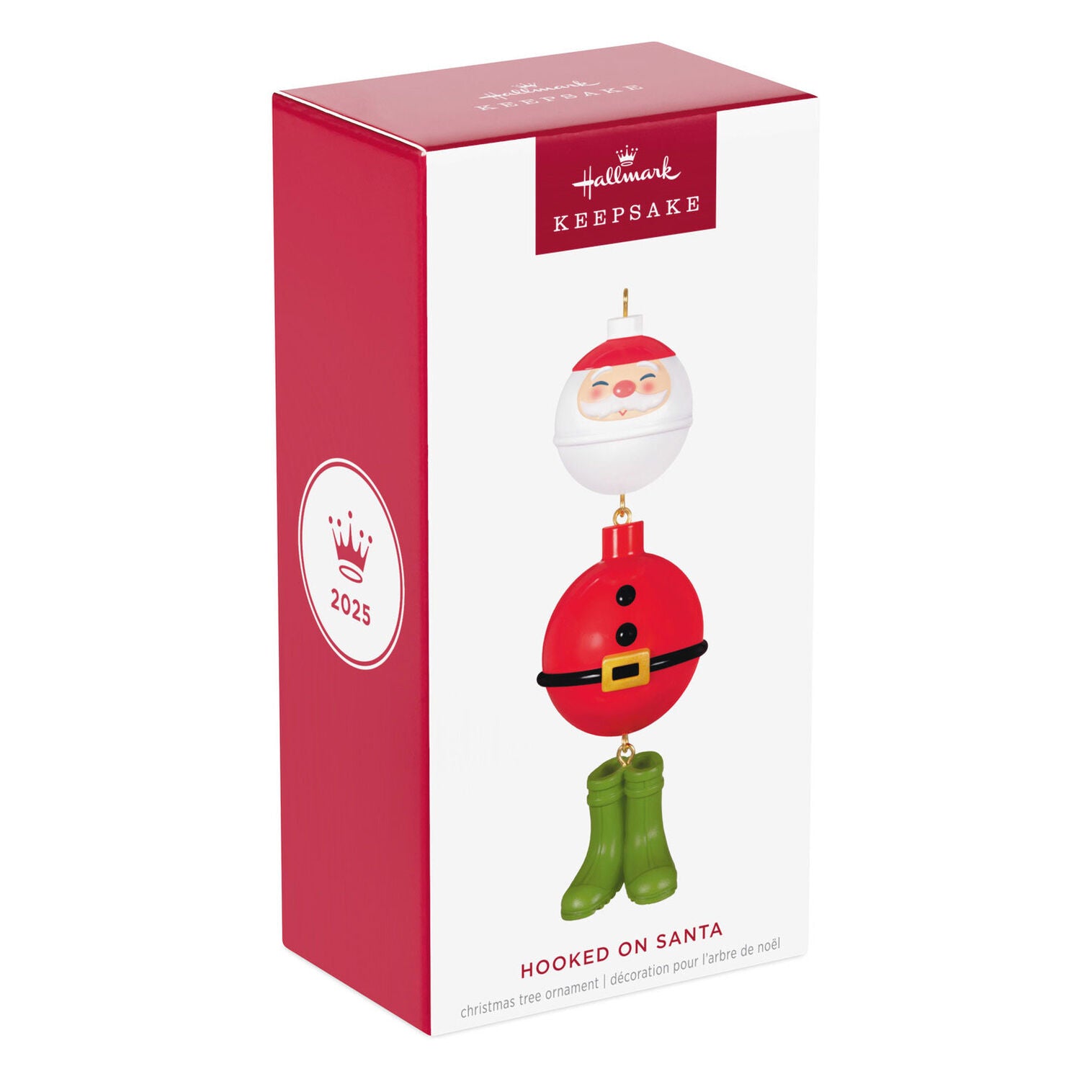 HOOKED ON SANTA ORNAMENT - Raymond's Hallmark