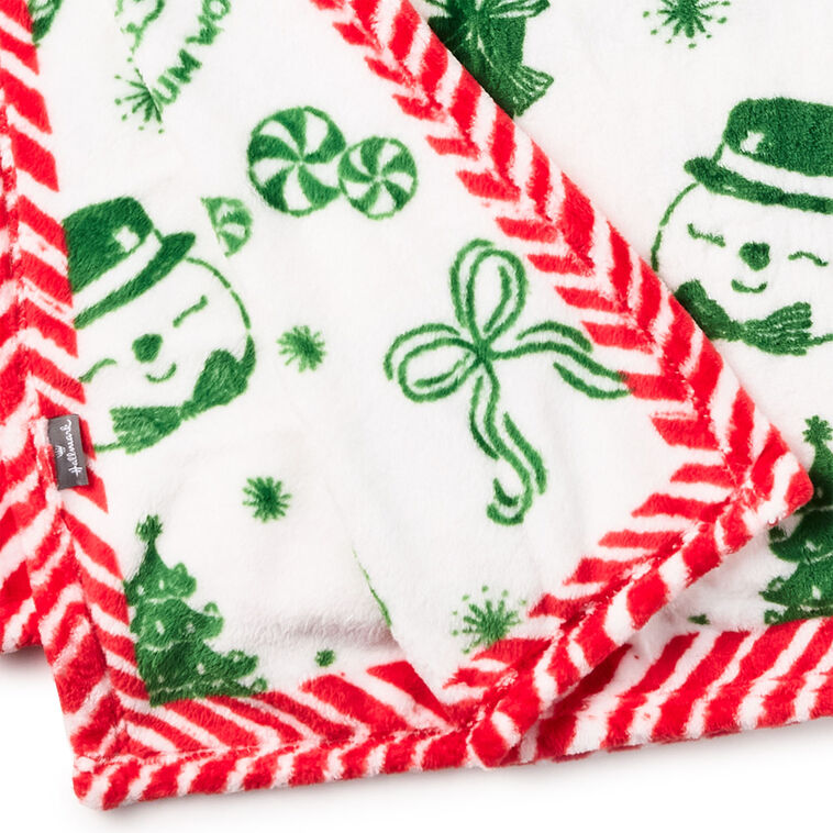 Snow Much Fun Throw Blanket, 50x60