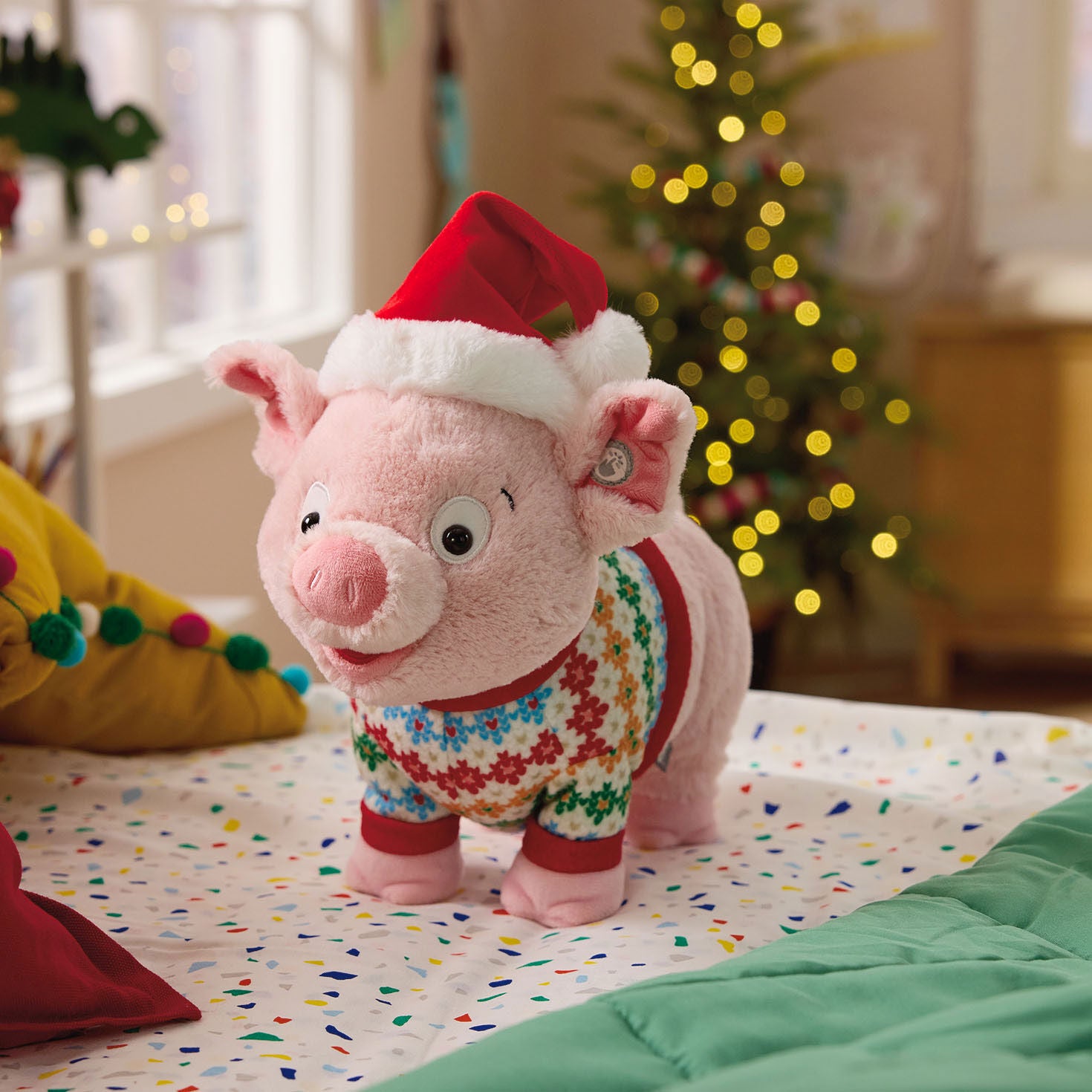 Season’s Squealings Pig With Sound & Motion - Raymond's Hallmark