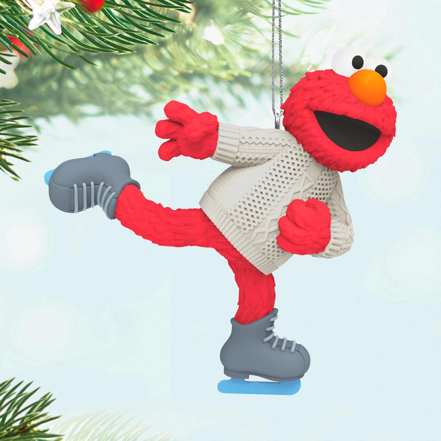 Skating With Elmo Ornament - Raymond's Hallmark
