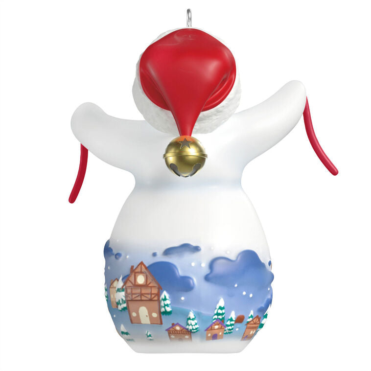 Snowtop Lodge Belle V. Holliday Porcelain Ornament
