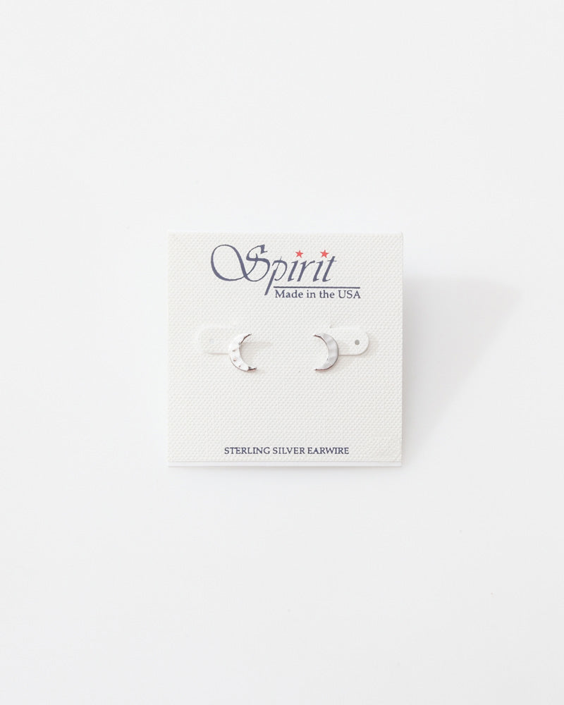 Moon Earrings Silver - Raymond's Hallmark