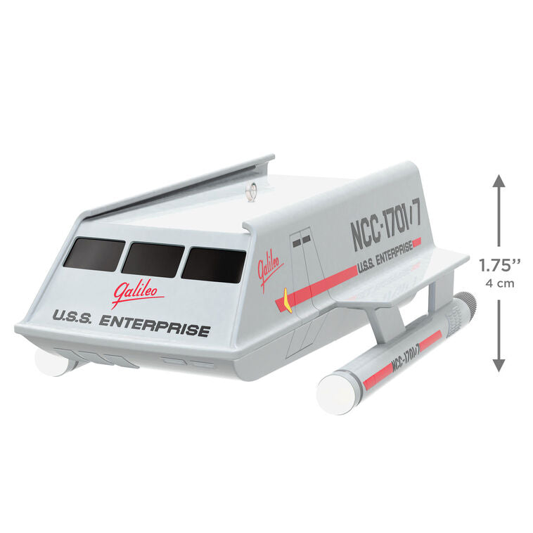 Star Trek™: The Original Series Shuttlecraft Galileo NCC-1701/7 Ornament With Sound