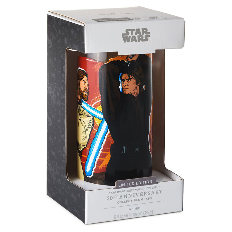 Star Wars 20th Anniversary Glass - Raymond's Hallmark