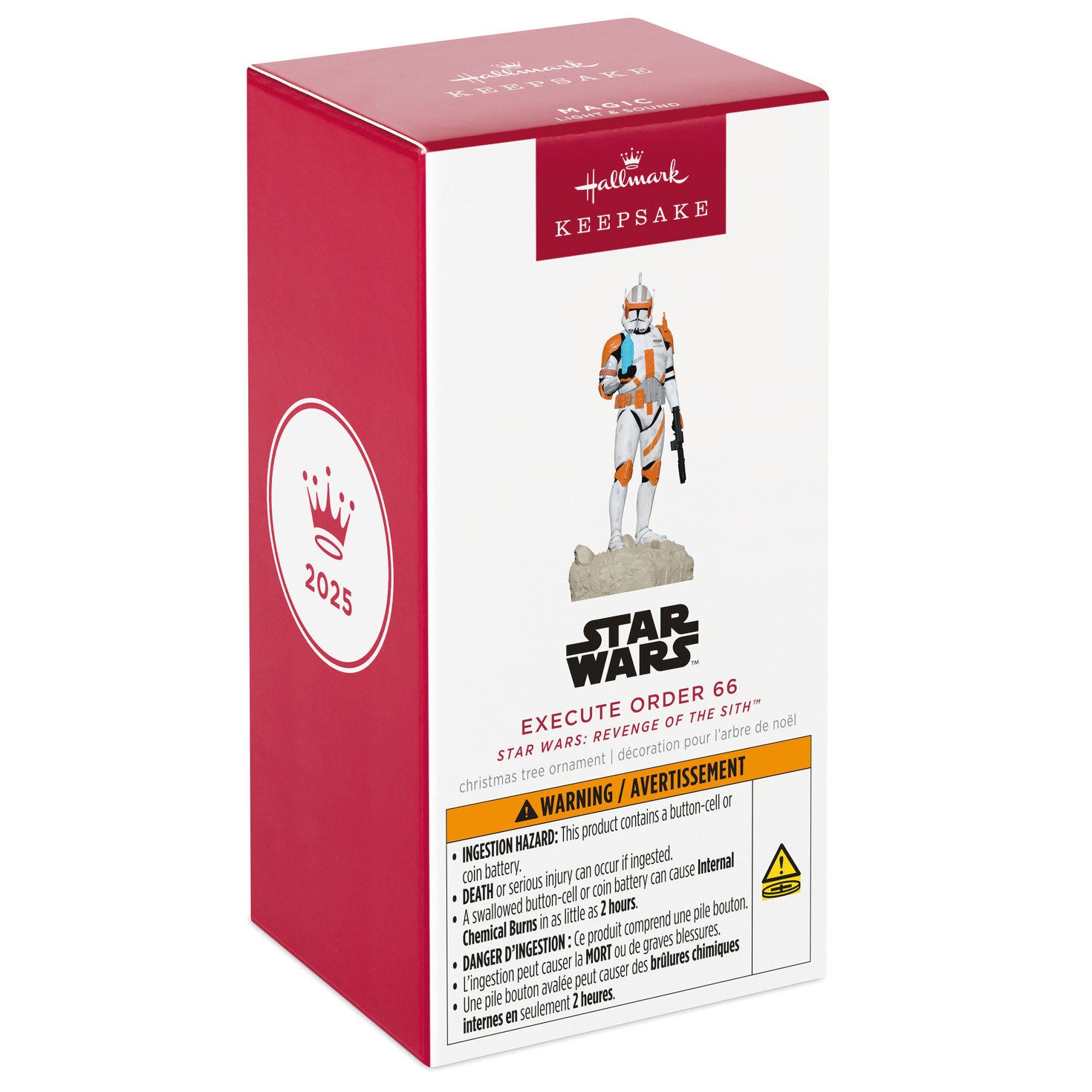 Execute Order 66 Ornament With Light and Sound - Raymond's Hallmark