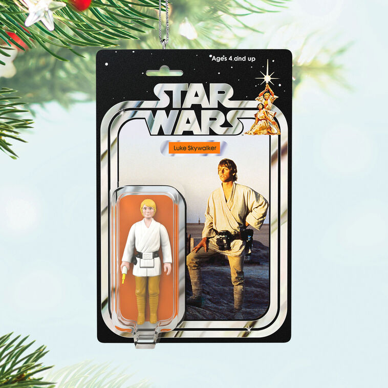 Star Wars Luke Skywalker Vintage Figure Ornament