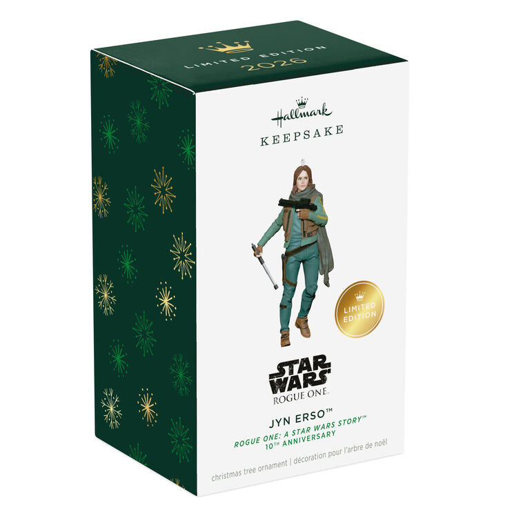 Rogue One: A Star Wars Story™ 10th Anniversary Jyn Erso™ Ornament